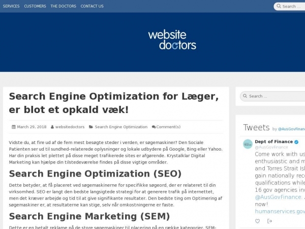 websitedoctors.dk
