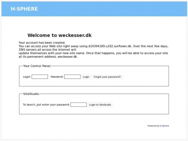 weckesser.dk