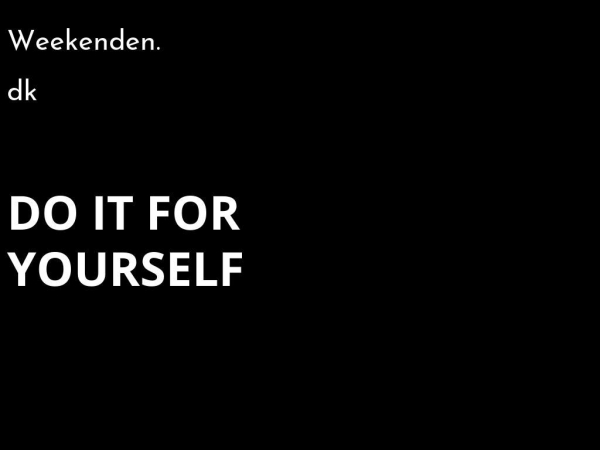 weekenden.dk