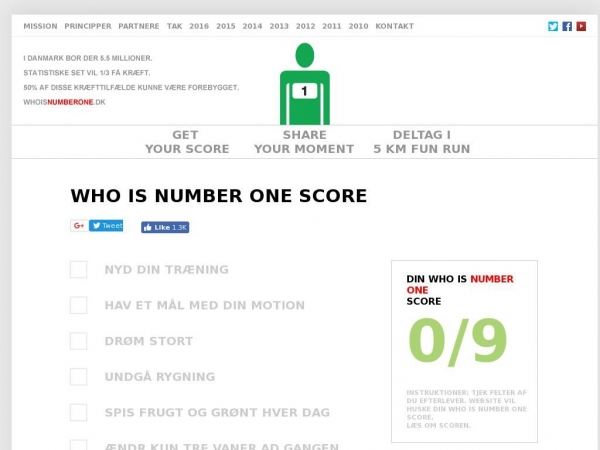 whoisnumberone.dk