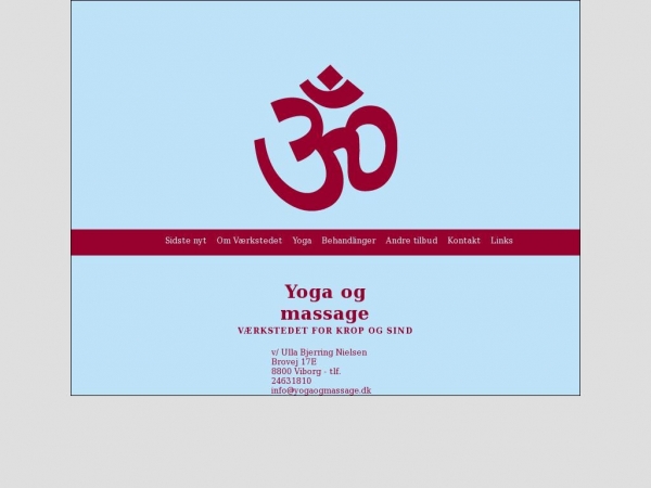 yogaogmassage.dk